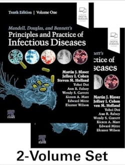 Mandell, Douglas, and Bennett's Principles and Practice of Infectious Diseases 10e 2Vols SET