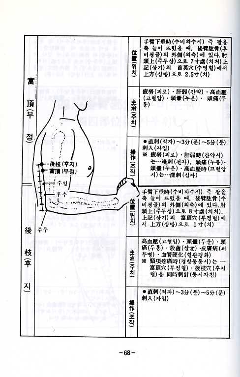 동씨침구기혈과기방