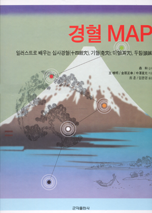 경혈MAP - 일러스트로 배우는 십사경혈,기혈,이혈,두침