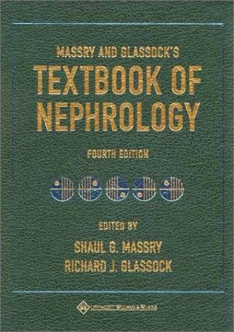 Massry & Glassock\'s Textbook of Nephrology 4th