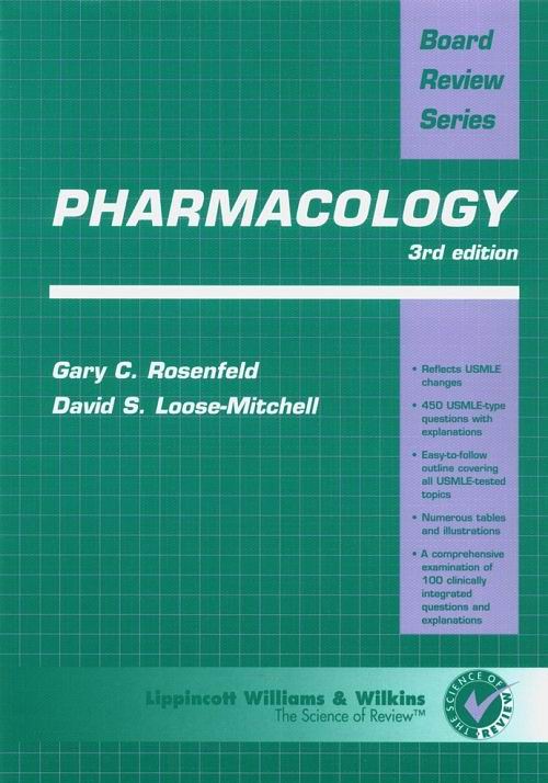 Pharmacology (Board Review Series) 3th