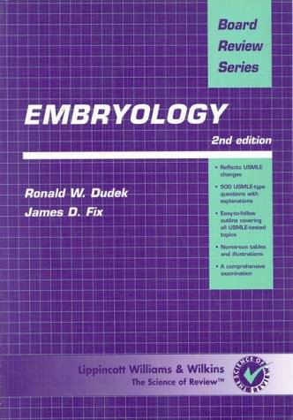 Embryology (Board Review Series) 2th