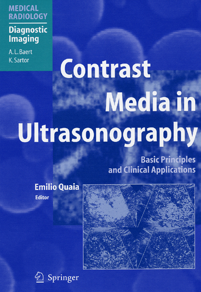 Contrast Media in Ultrasonography : Basic Principles and Clinical Applications