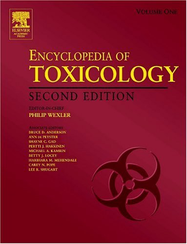 Encyclopedia of Toxicology (Four-Volume Set)