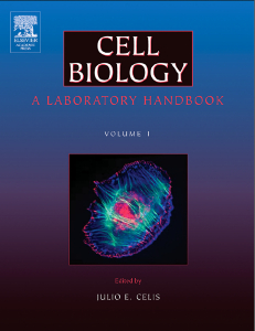 Cell Biology : A Laboratory Handbook (3e) - 4volume set