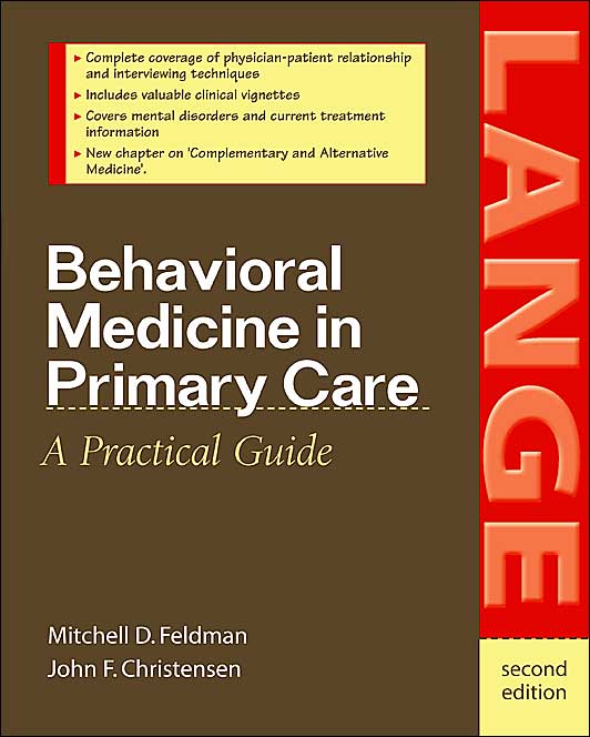 Behavioral Medicine in Primary Care, 2th edition