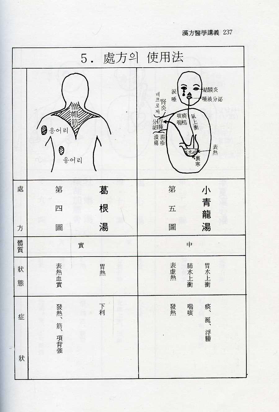 한방처방집과치료상담