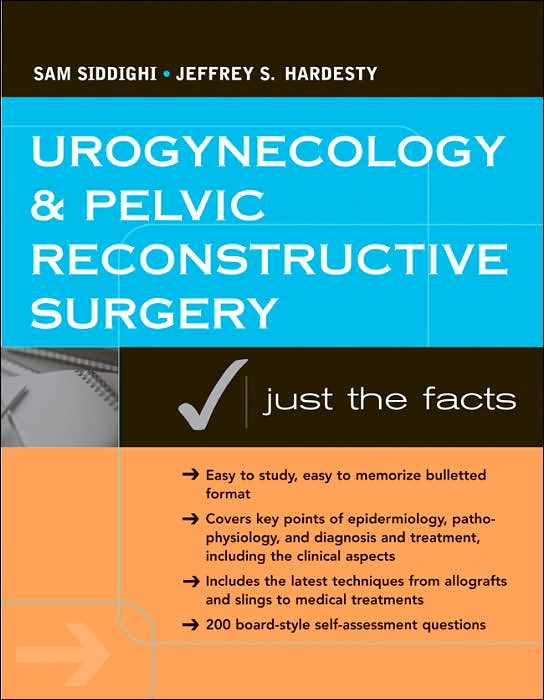 Urogynecology and Pelvic Reconstructive Surgery: Just the Facts
