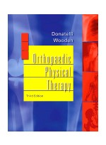 Orthopaedic Physical Therapy