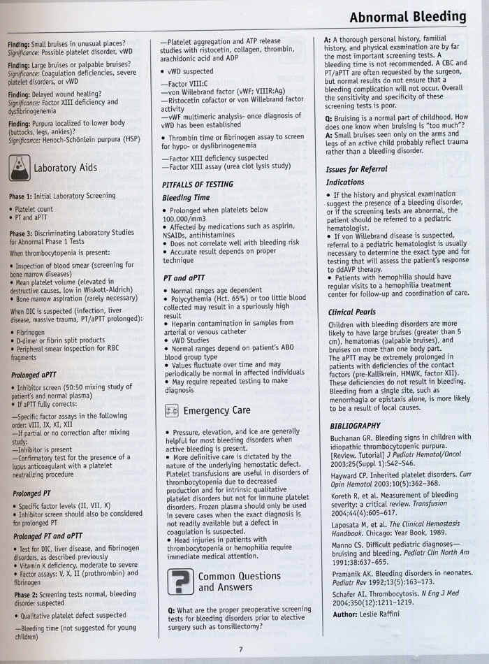 The 5 -Minute Pediatric Consult 4th