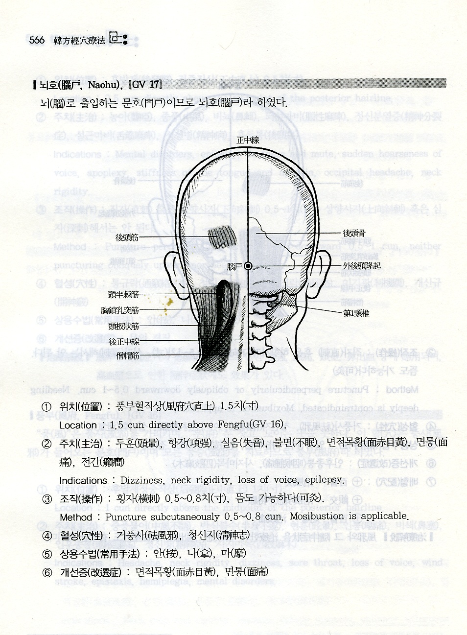 한방경혈요법