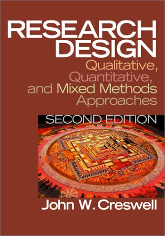 Research design; Qualitative Quantitative and Nixed Methods Approaches (2nd ed )