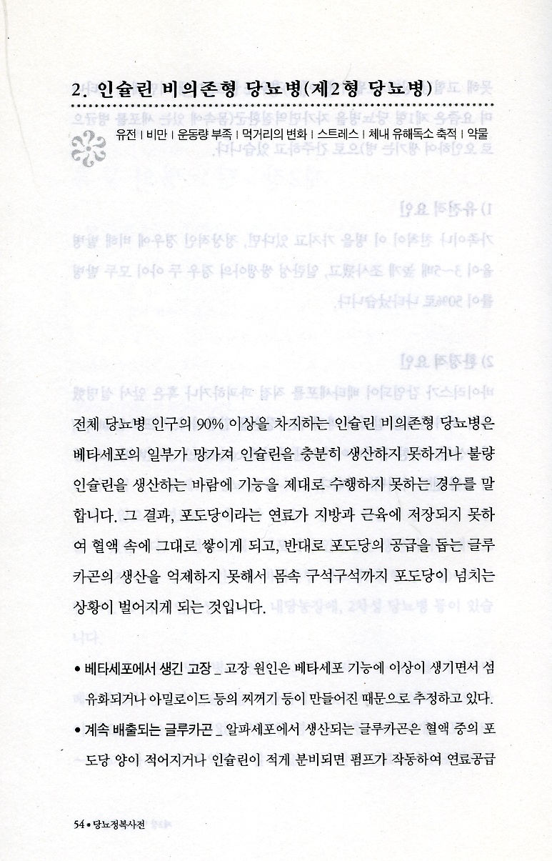 당뇨정복사전