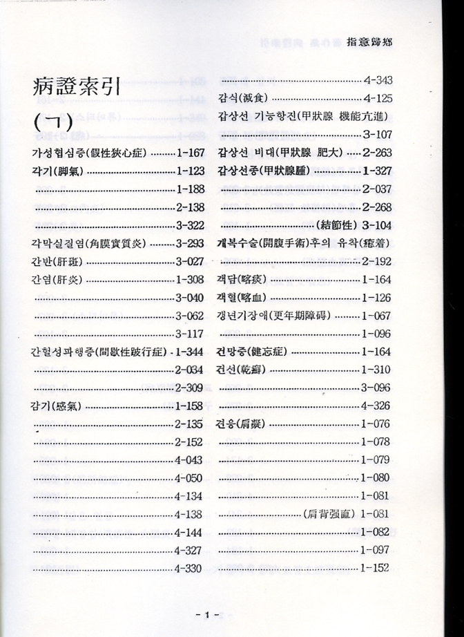 대총경절저작집 병증처방소인