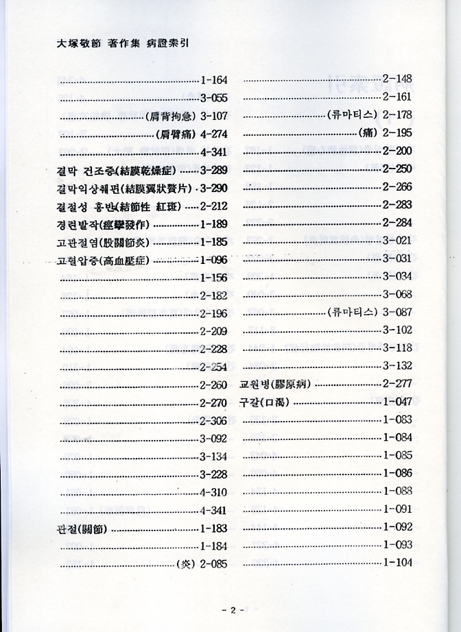 대총경절저작집 병증처방소인