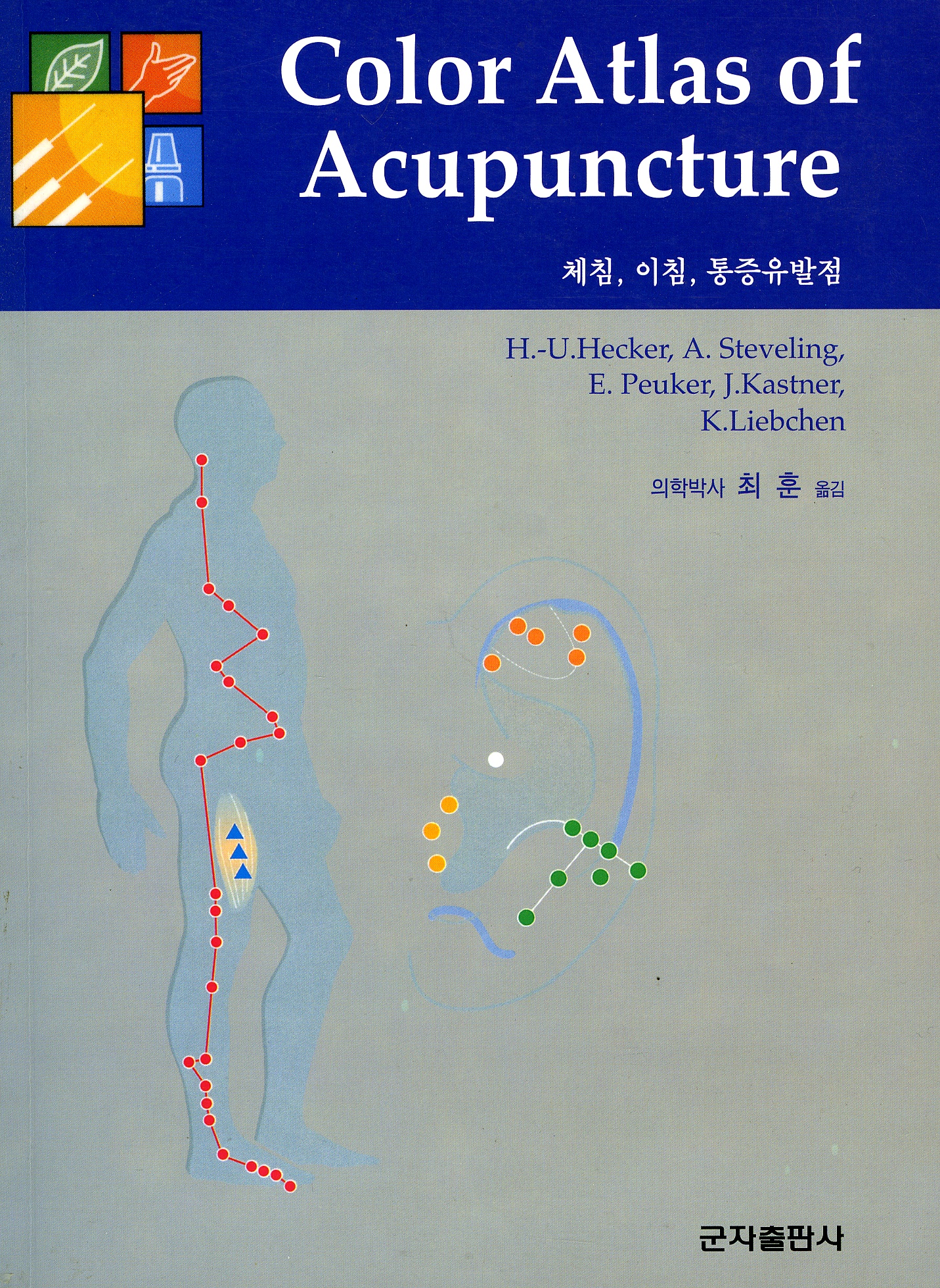 Color Atlas of Acupuncture 체침 이침 통증유발점