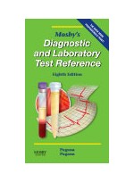 Mosby's Diagnostic and Laboratory Test Reference, 8/e