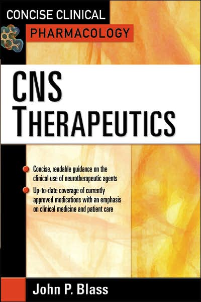 Concise Clinicial Pharmacology: CNS Therapeutics, 1/e