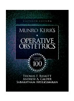 Munro Kerr's Operative Obstetrics,11/e