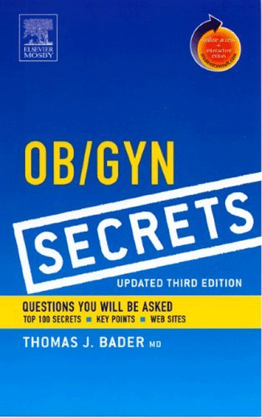 OB/GYN Secrets, 3/e