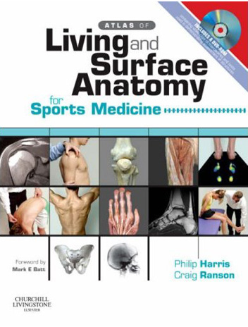 Atlas of Living &(and) Surface Anatomy for Sports Medicine with DVD