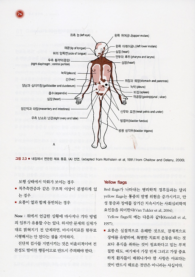 요추와 골반의 도수치료 (DVD포함)