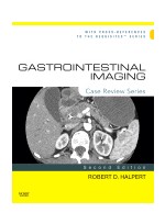 Gastrointestinal Imaging, 2/e - Case Review Series