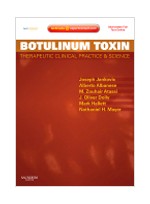 Botulinum Toxin: Therapeutic Clinical Practice & Science