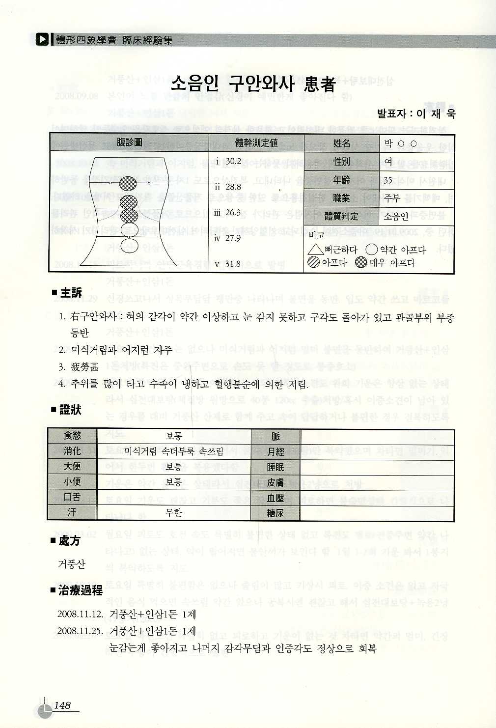 임상경험집7 (체형사상학회)