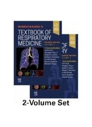 Murray & Nadel's Textbook of Respiratory Medicine 7e (2Vols)