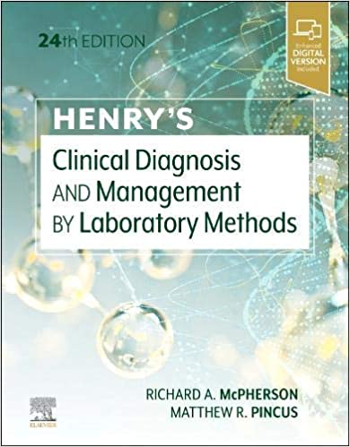 Henry's Clinical Diagnosis and Management by Laboratory Methods 24/e