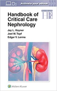 Handbook of Critical Care Nephrology, 1/ed