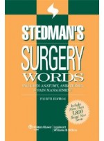Stedman's Surgery Words: Includes Anatomy, Anesthesia & Pain Management (Stedman's Word Book) [Paperback] 