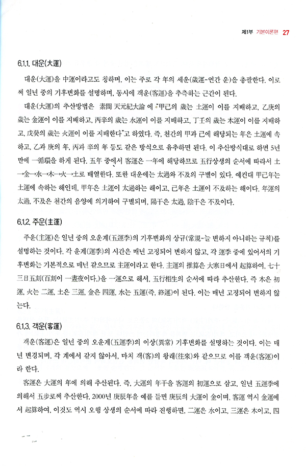 오운육기 통변처방   신개념 예방한의학