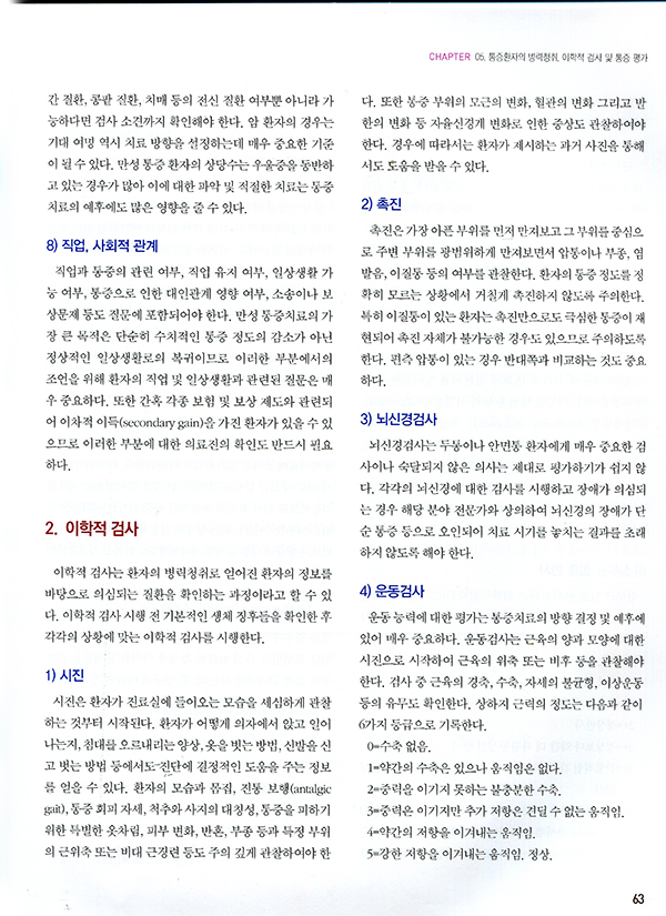 통증의학 5판 (학회책)