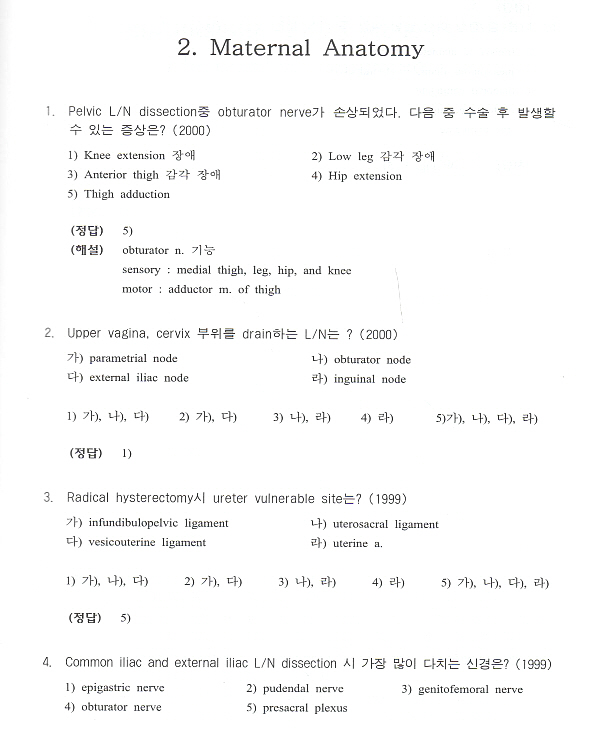 산부인과 실전 테스트 2011 개정판 1,2 