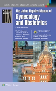 Johns Hopkins Manual of Gynecology and Obstetrics,5/e